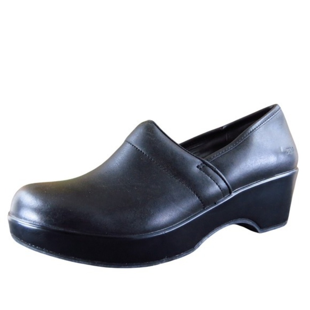 JBU Women's Cordoba Clog Black Leather Sz 9 Medium Gently Used 2025 - Picture 1 of 6